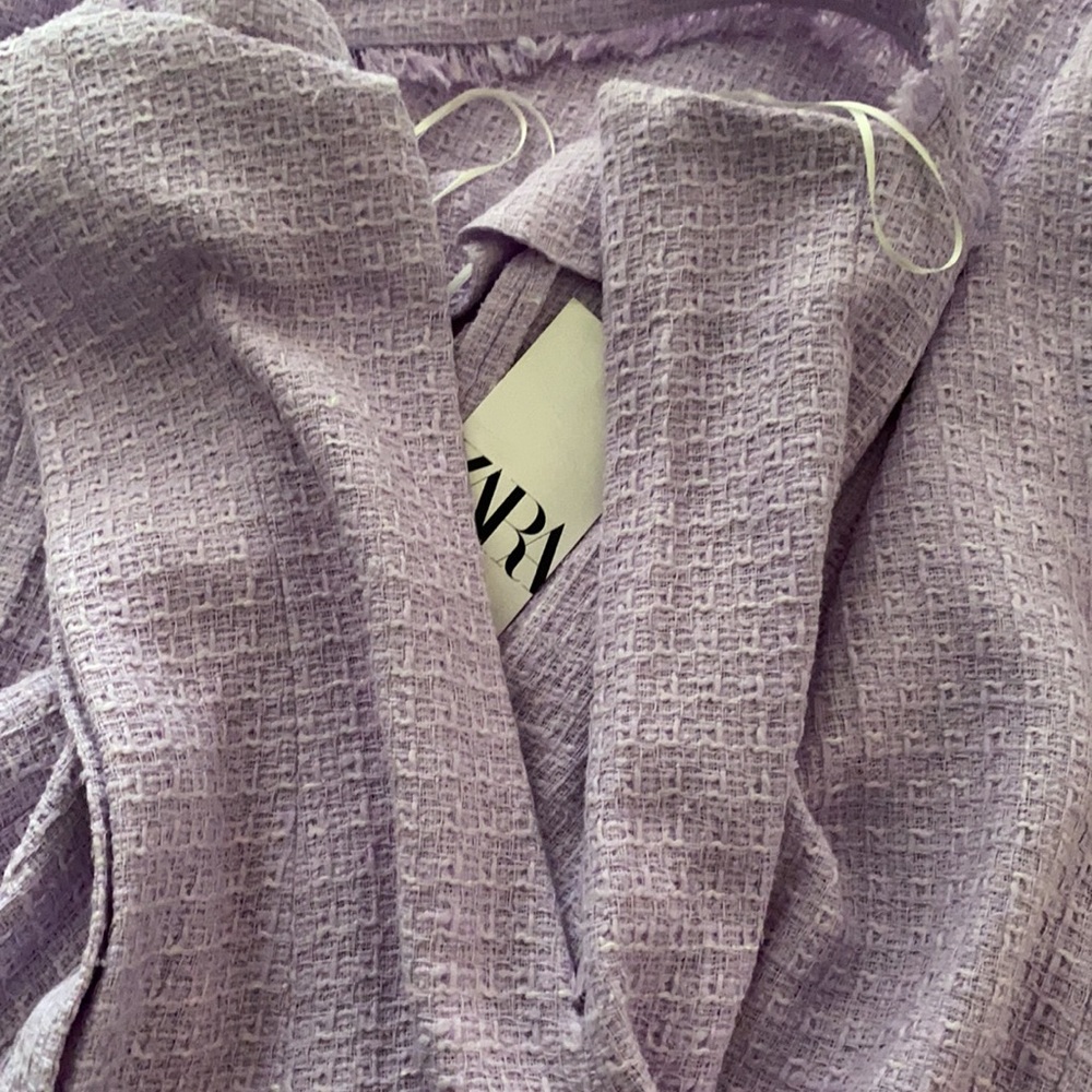 Zara Womens  tweed dress Sz M - Picture 10 of 11